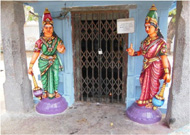 Sri Meenakshi Amman Sannidhi After Painting